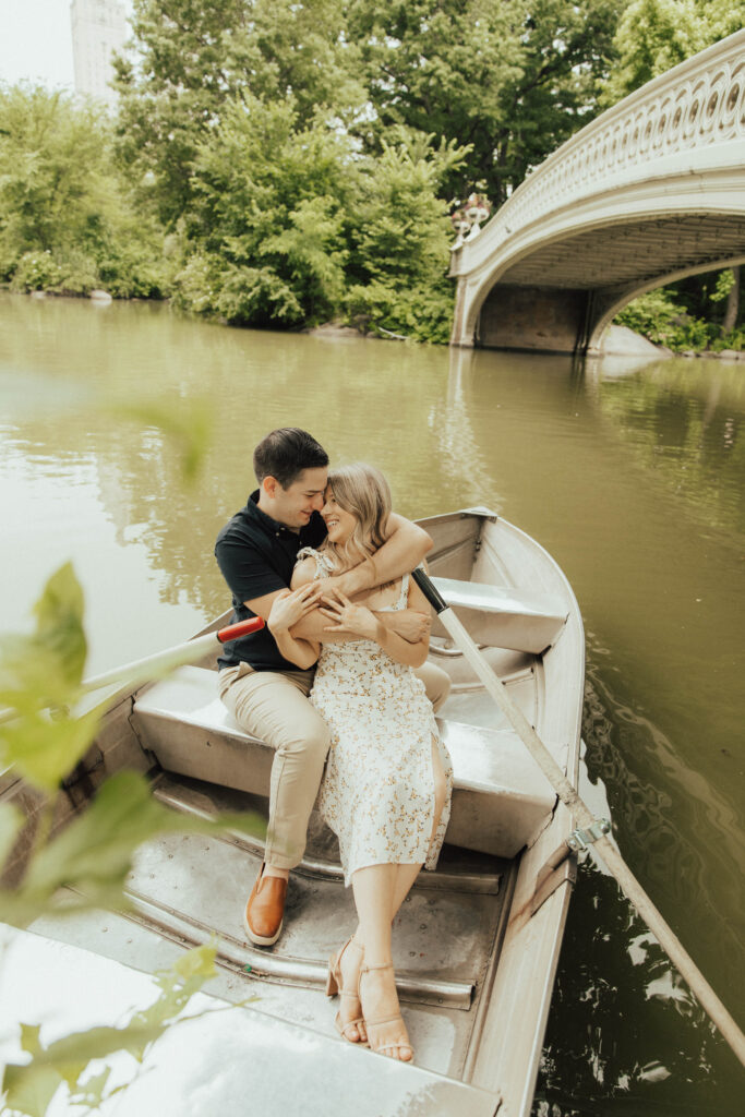 Bethesda fountain engagement photos, Bethesda fountain Central Park, Central Park engagement photos, Central Park couple photos, bridal hair and makeup, engagement outfits, Loeb boat house engagements, New York City engaged couple, New York City bride, Manhattan engagement session, bow bridge engagement photos, New York City engagement locations, New York wedding photographer, destination engagements, destination wedding photographer