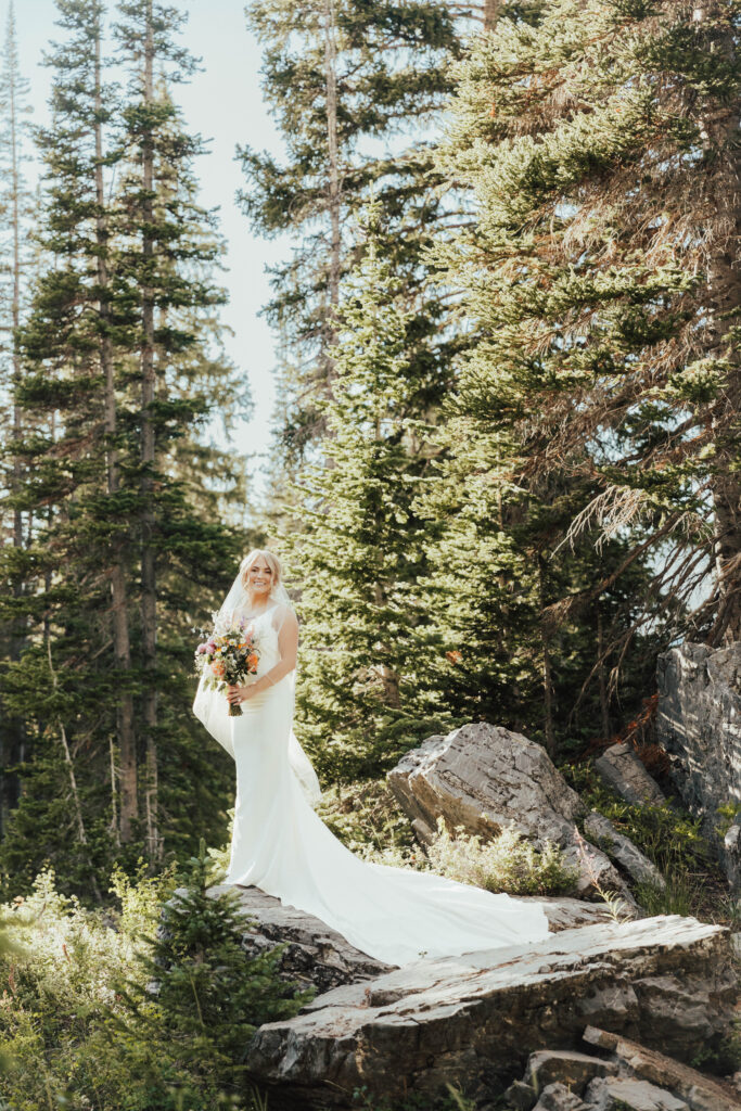 luxury mountain wedding photographer, intimate wedding venue, colorful wedding, wildflower wedding floral arrangements, western luxe groom inspiration, destination wedding photographer, timeless mountain wedding photos, couture wedding gown inspiration, elegant outdoor wedding ceremony, intimate mountain wedding ceremony, alta lodge wedding photos
