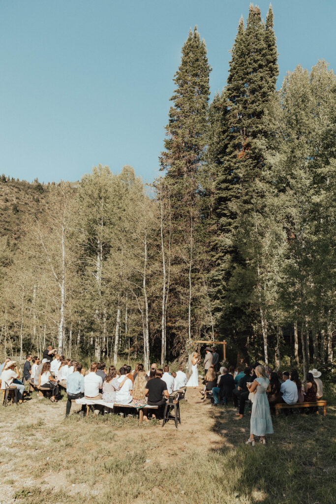 mountain wedding, mountain wedding venue, big cottonwood canyon wedding, sundance mountain resort wedding, alta mountain resort wedding, snowbird resort wedding, albion basin wedding photos, jackson hole wedding photographer, banff elopement photographer, maroon bells amphitheater wedding in aspen colorado