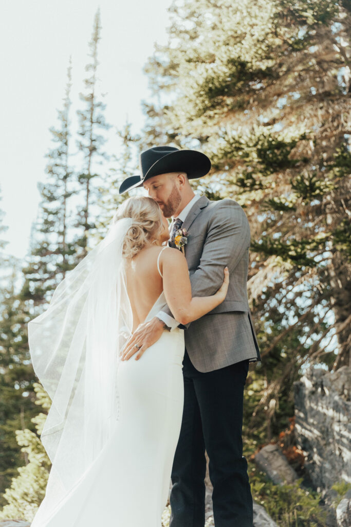 luxury mountain wedding photographer, intimate wedding venue, colorful wedding, wildflower wedding floral arrangements, western luxe groom inspiration, destination wedding photographer, timeless mountain wedding photos, couture wedding gown inspiration, elegant outdoor wedding ceremony, intimate mountain wedding ceremony, alta lodge wedding photos
